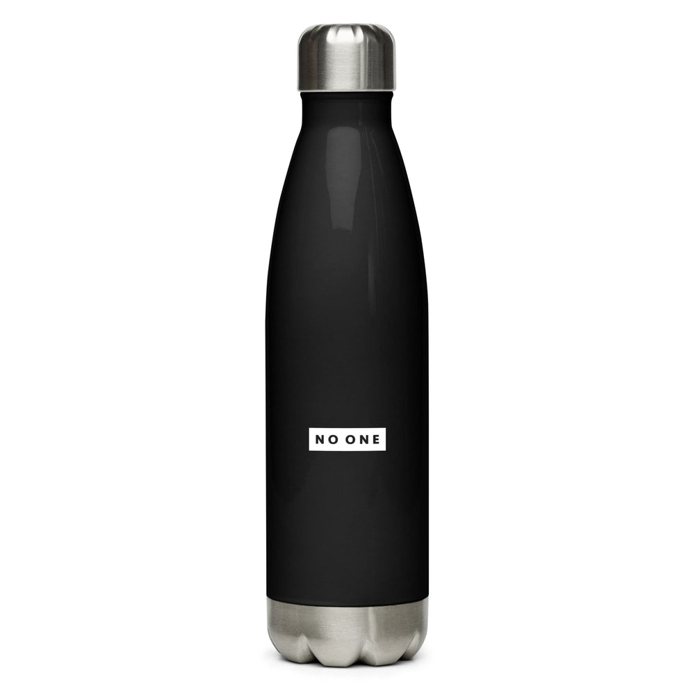 
                  
                    No One Stainless Steel Water Bottle - NO ONE
                  
                