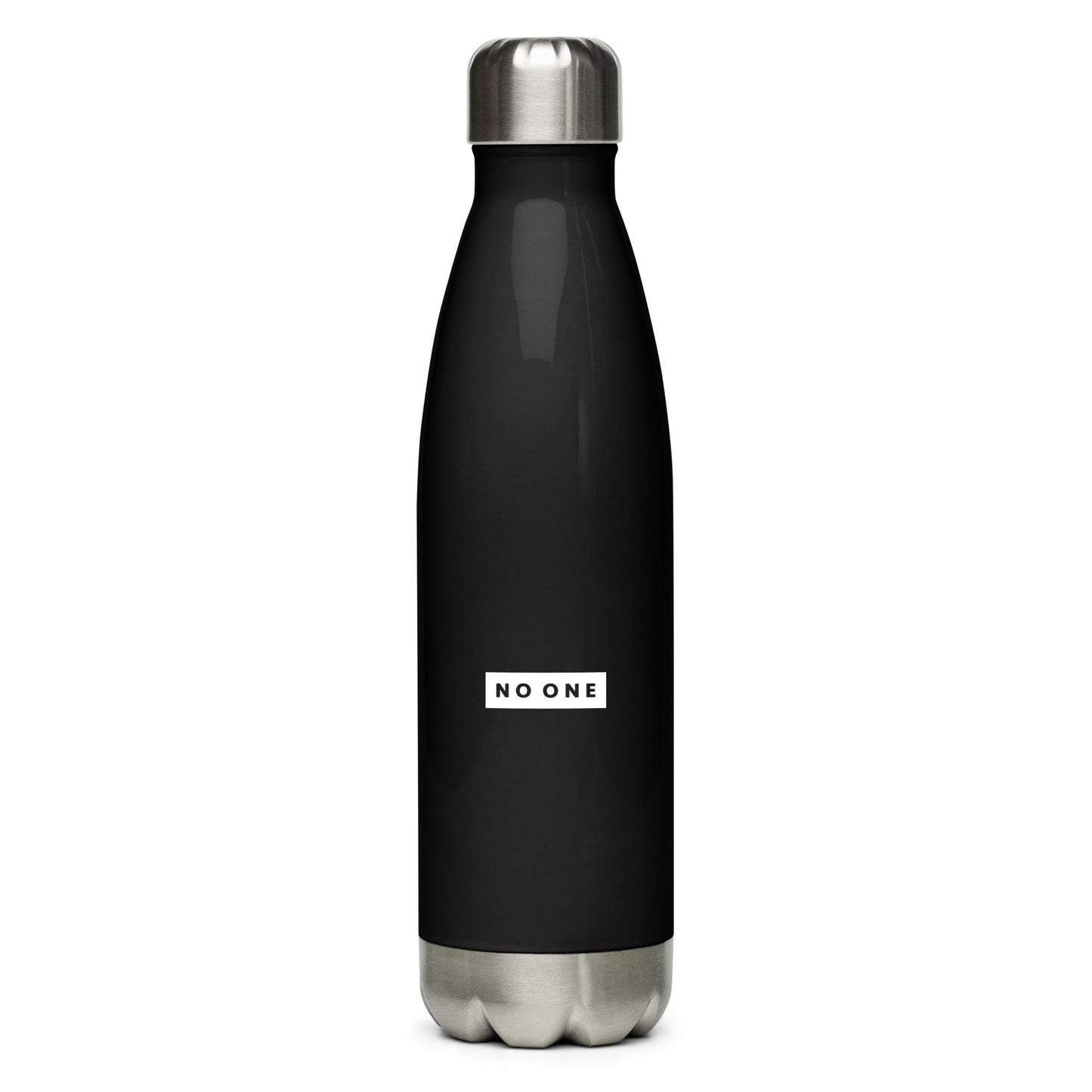 No One Stainless Steel Water Bottle - NO ONE